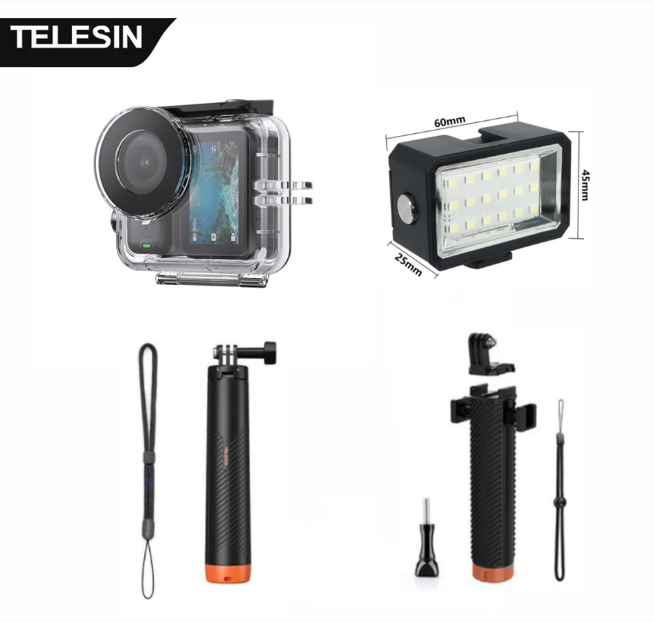 Drone Gimbal Case - Funda impermeable TELESIN para buceo de