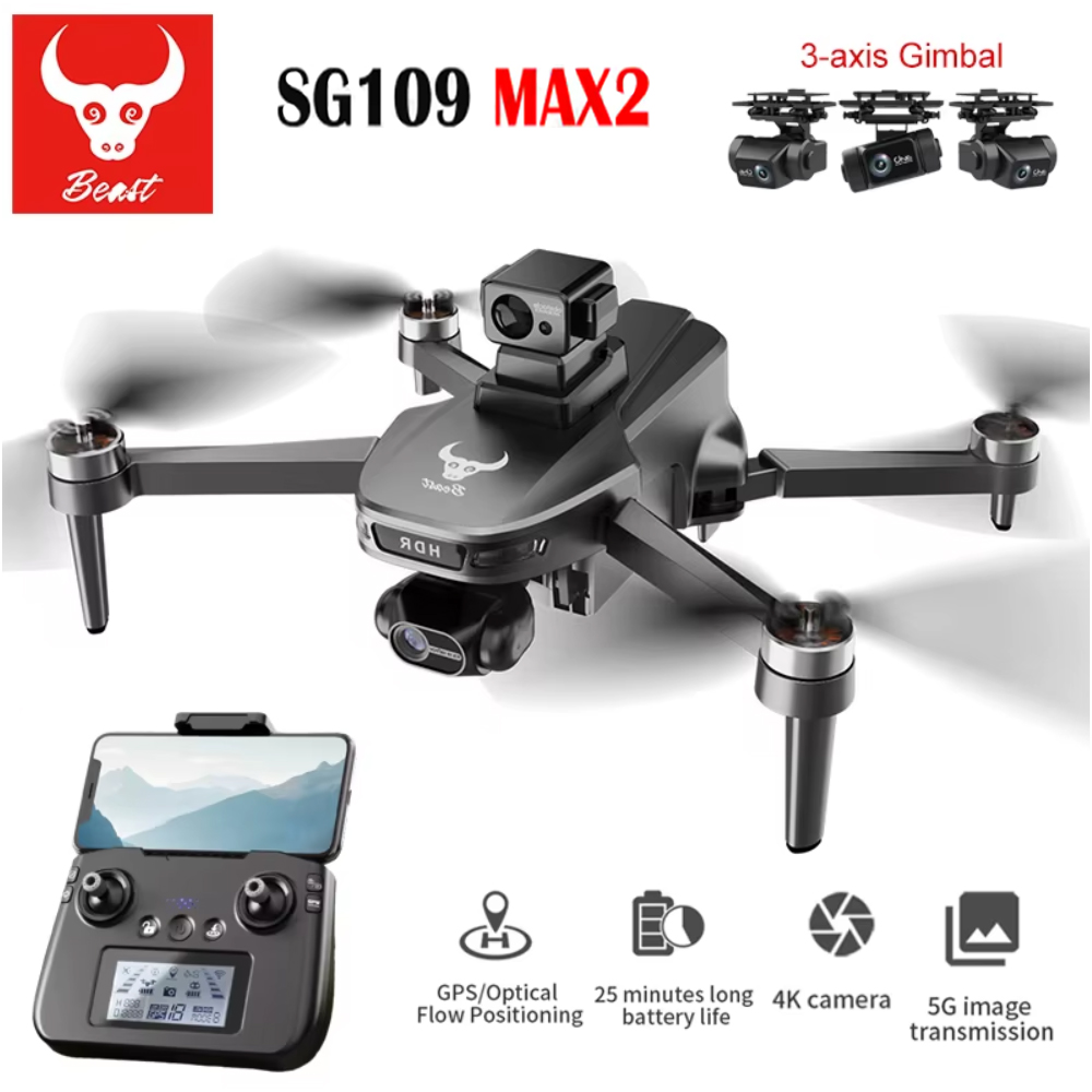 Drone Gimbal Controller - SG109 MAX2 Dron profesional con cámara