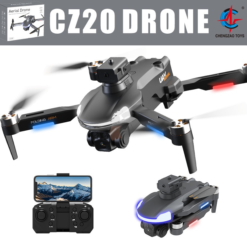 Drone Gimbal 2 Axis - Dron Beidou CZ20 con GPS Inteligente,