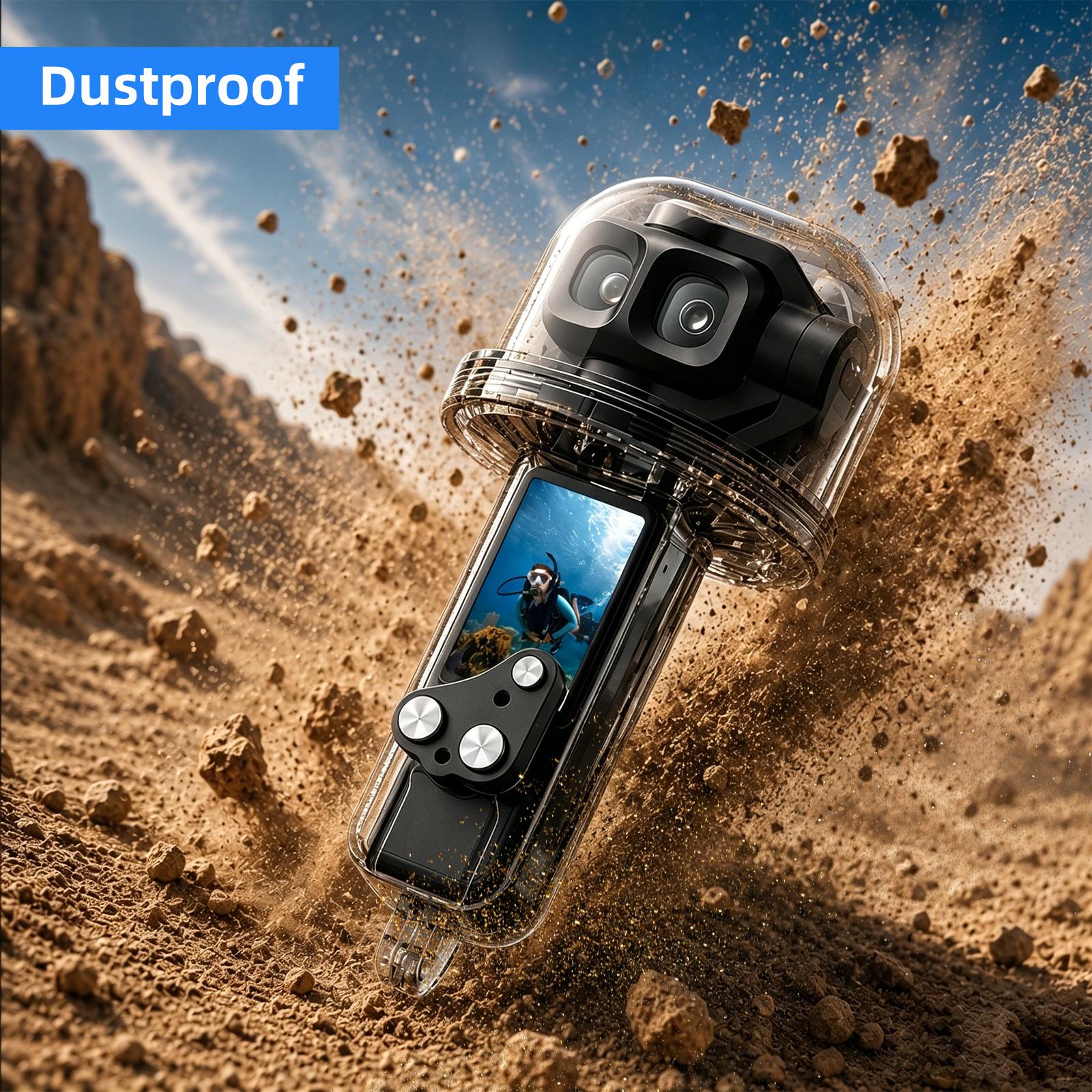 Carcasa impermeable para buceo - Drone Gimbal Case reseña y precio