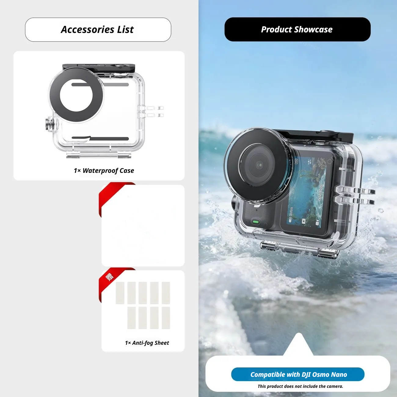Funda impermeable TELESIN para - Drone Gimbal Case reseña y precio