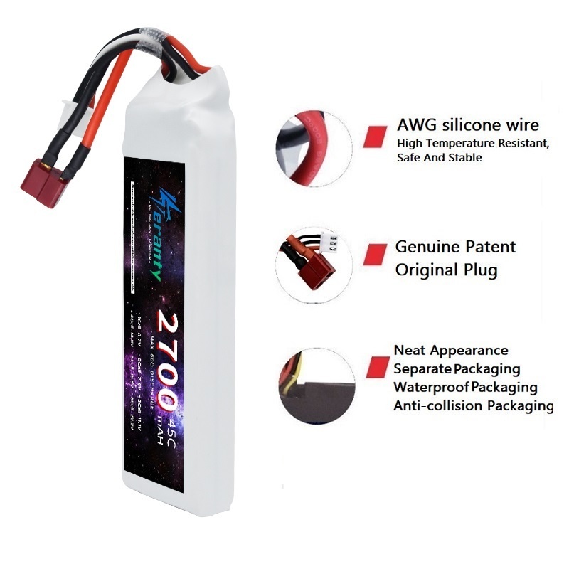 1/3 Uds 2S 7,4 V batería Lipo  - Drone Gimbal Controller reseña y precio