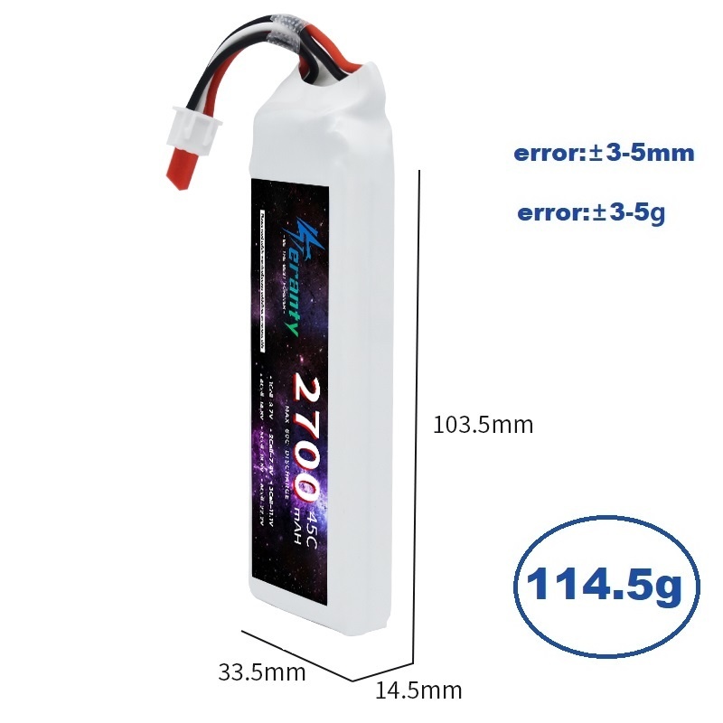 1/3 Uds 2S 7,4 V batería Lipo  - Drone Gimbal Controller reseña y precio