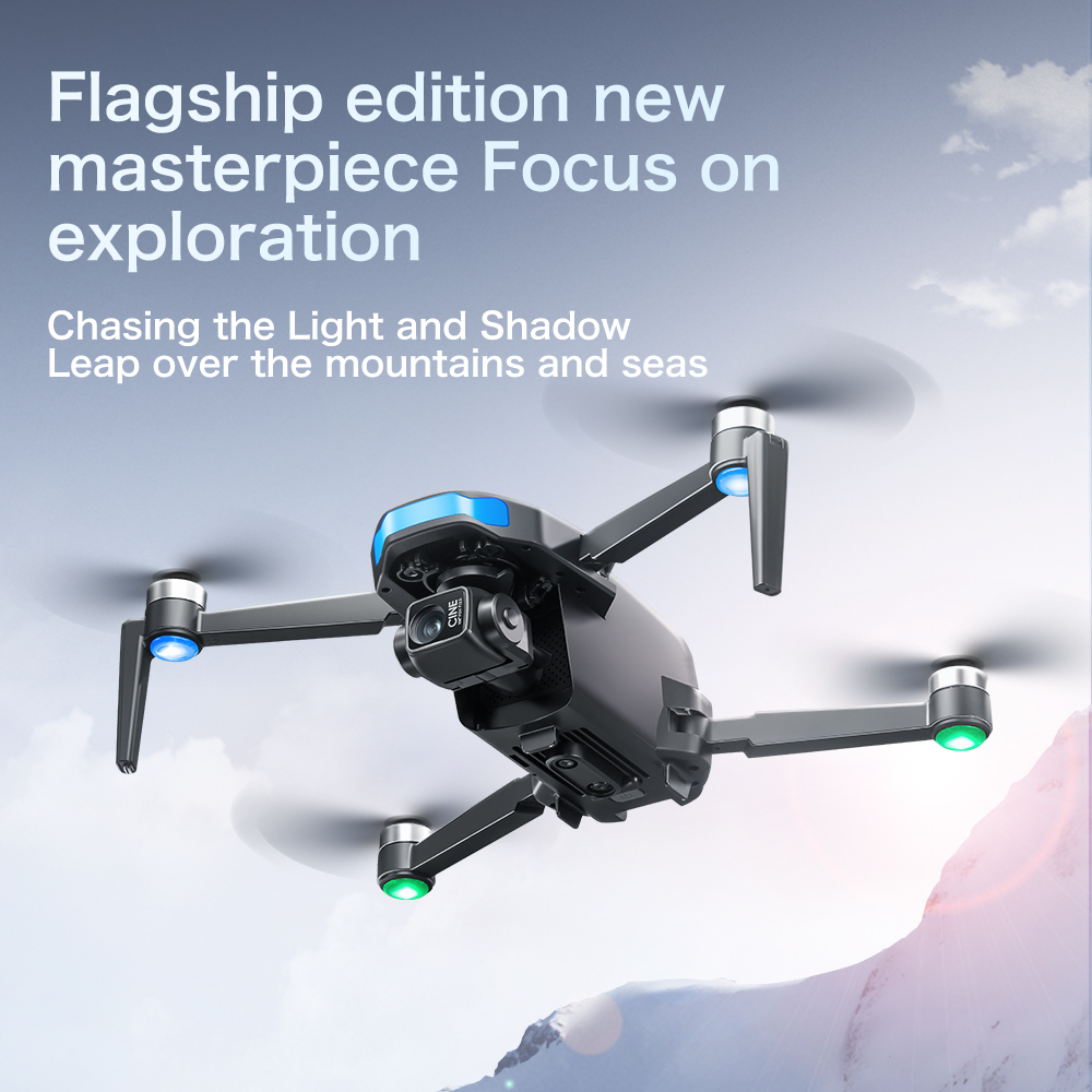 S-X1 nuevo Drone con pantalla  - Drone Gimbal 3 Axis reseña y precio