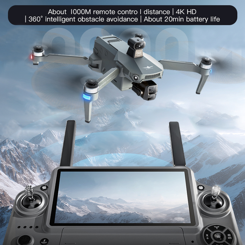 KF100 MAX GPS Drone 4K Cámara  - Drone Gimbal Controller reseña y precio