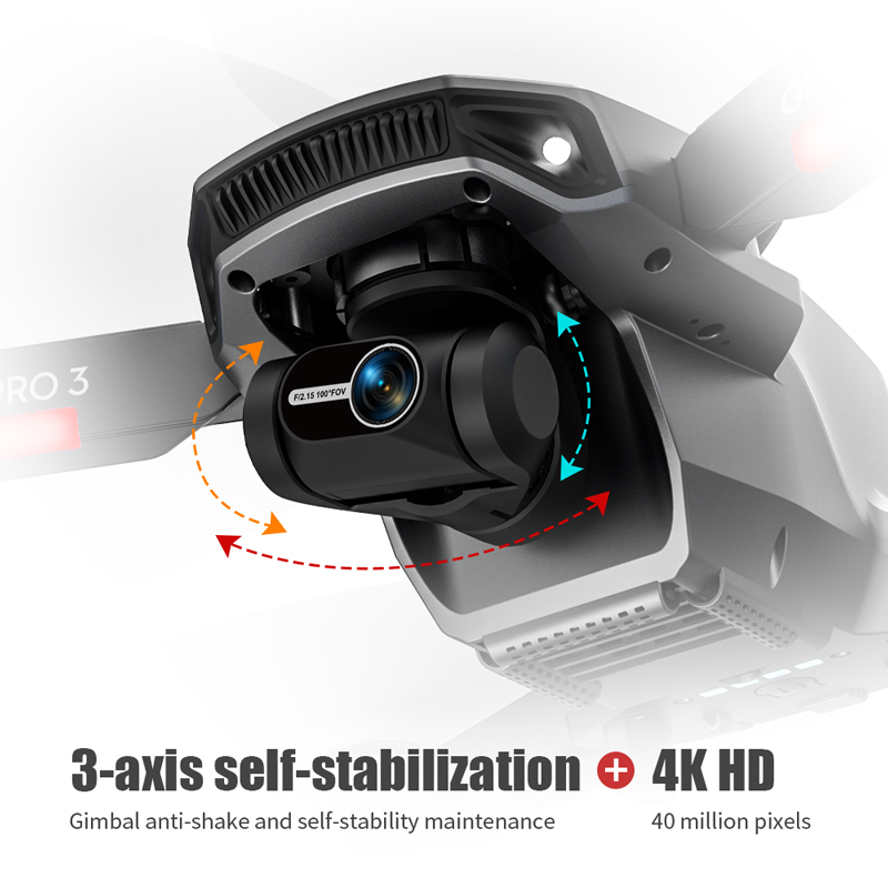 L106 Pro 3 Drone 5G WIFI FPV p - Drone Gimbal Controller reseña y precio