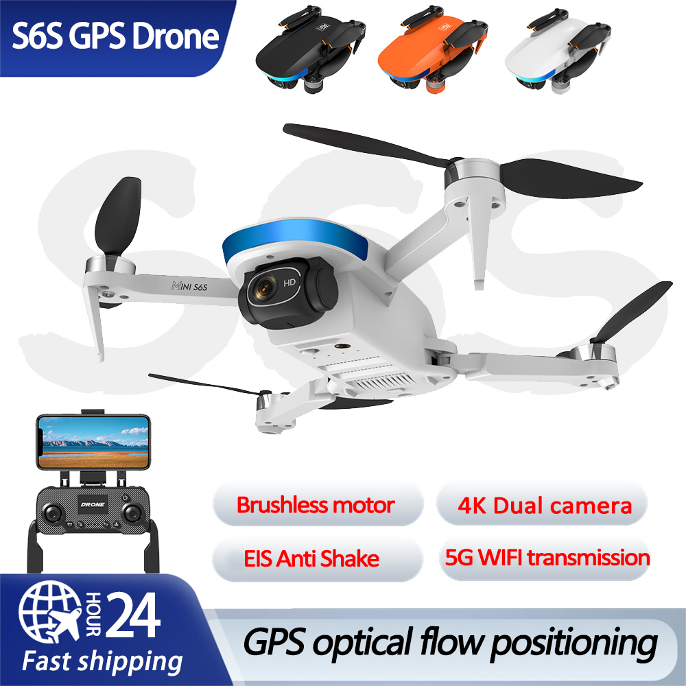 S6S GPS posicionamiento de flu - Drone Gimbal 2 Axis reseña y precio