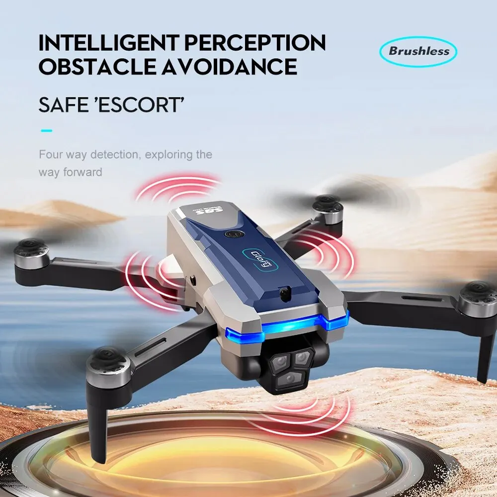 Dron plegable S8S con GPS, 5G, - Drone Gimbal Controller reseña y precio