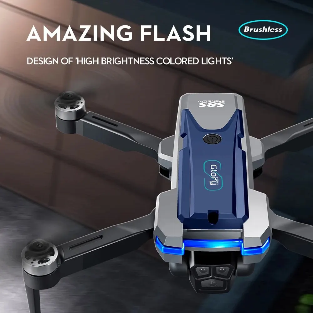 Dron plegable S8S con GPS, 5G, - Drone Gimbal Controller reseña y precio